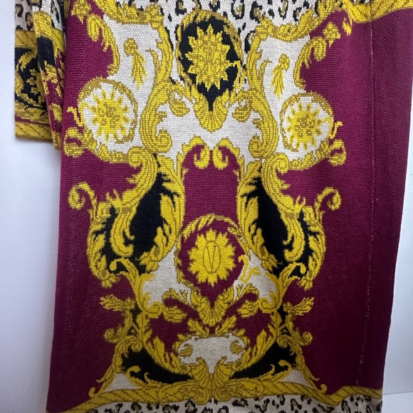 ❗️ NEW Max Sport $368 Maxi Duster Knit Cardigan Fall Colors Size Medium - Picture 10 of 12